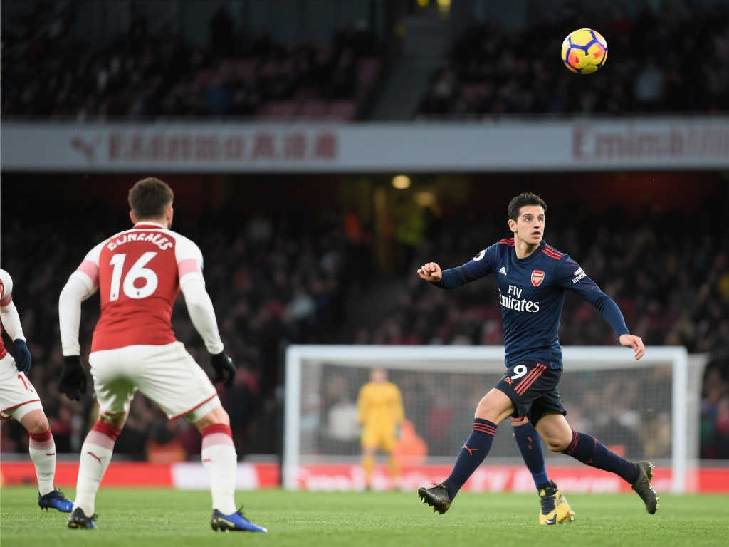 阿森纳半场传中17次，超越欧冠全场纪录
